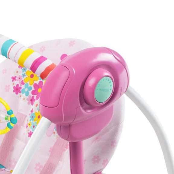 Pretty In Pink™ Butterfly Cutouts Portable Swing™