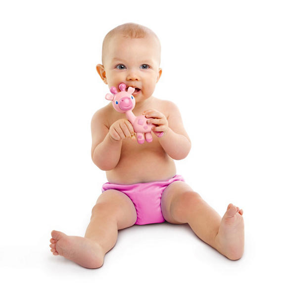 Soothimals Natural Rubber Teether™ – Giraffe