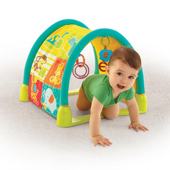 3-in-1 Jungle Fun Tunnel™ Activity Gym