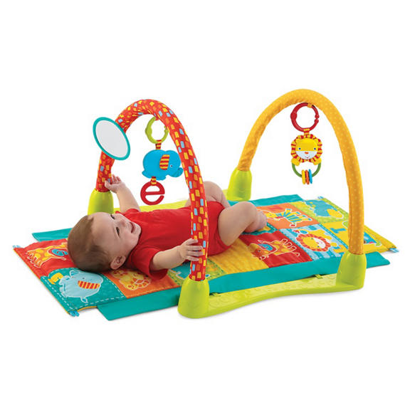 3-in-1 Jungle Fun Tunnel™ Activity Gym