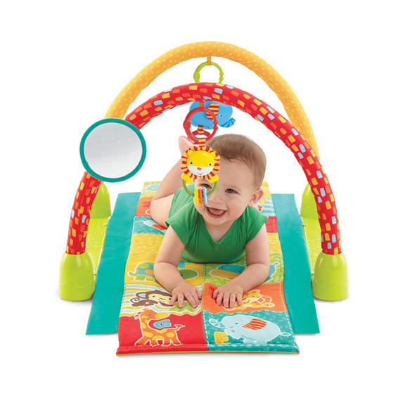 3-in-1 Jungle Fun Tunnel™ Activity Gym