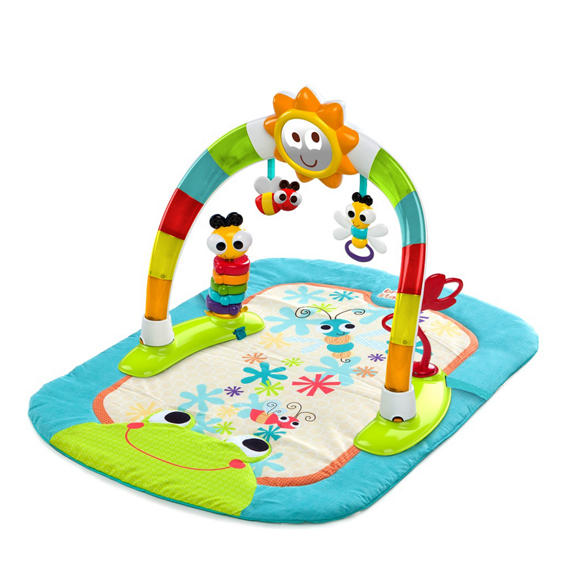 2-in-1 Laugh & Lights Activity Gym & Saucer™