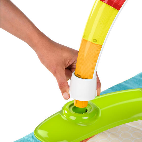 2-in-1 Laugh & Lights Activity Gym & Saucer™