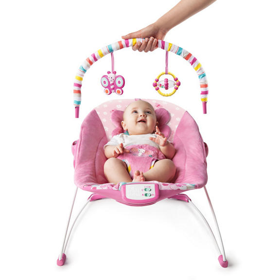 Pretty In Pink™ Butterfly Cutouts™ Bouncer