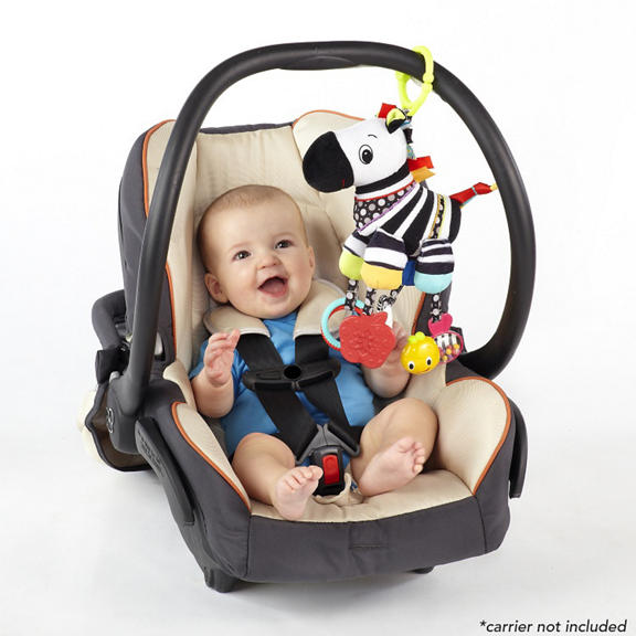Sensory Plush Pals™ Zebra Take-Along Toy