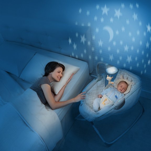 Moonlight Rocking Sleeper™ - Cuddle Giraffe™