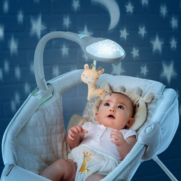 Moonlight Rocking Sleeper™ - Cuddle Giraffe™