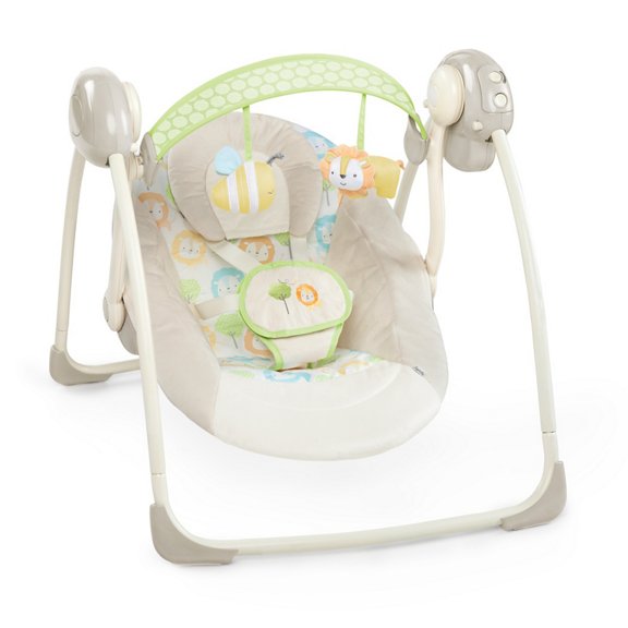 Soothe 'n Delight Portable Swing - Sunny Snuggles™