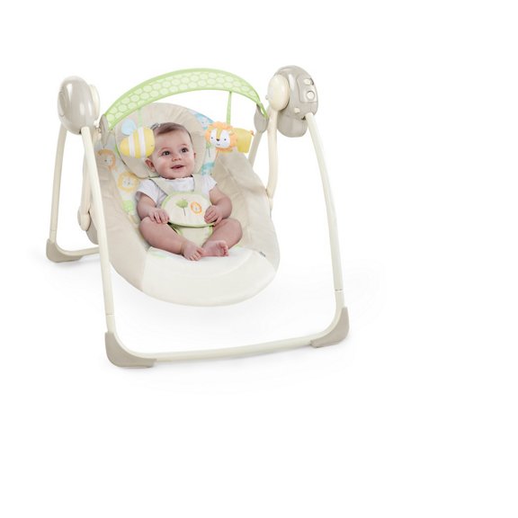 Soothe 'n Delight Portable Swing - Sunny Snuggles™