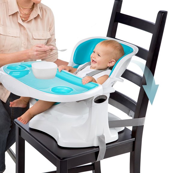 SmartClean ChairMate High Chair™ - Aqua