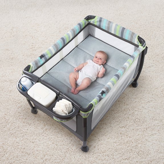 Soothe Me Softly Washable Playard  - Vesper™