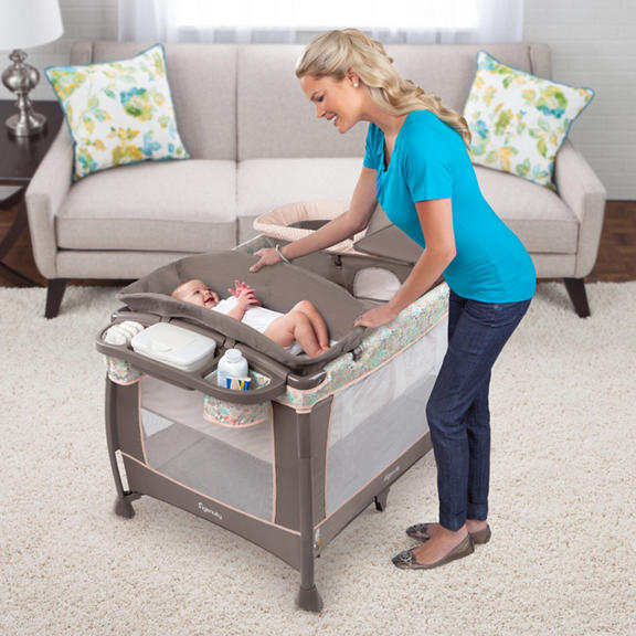 Soothe Me Softly Washable Playard - Piper™