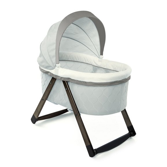 FoldAway Rocking Wood Bassinet - Carrington