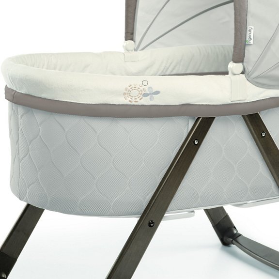 FoldAway Rocking Wood Bassinet - Carrington