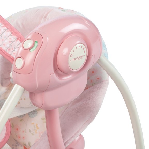 Soothe 'n Delight Portable Swing™ - Felicity Floral™
