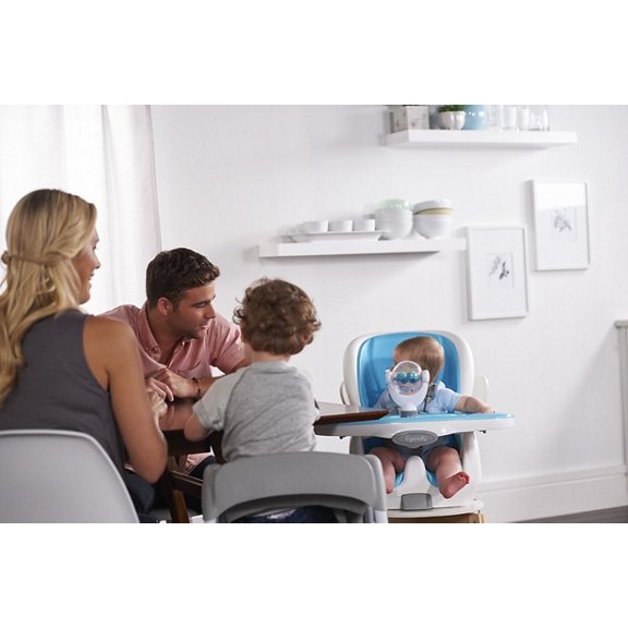 SmartClean Trio 3-in-1 High Chair - Aqua