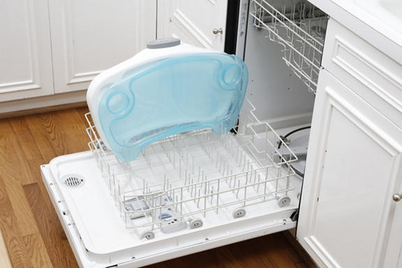 SmartClean Trio 3-in-1 High Chair - Aqua