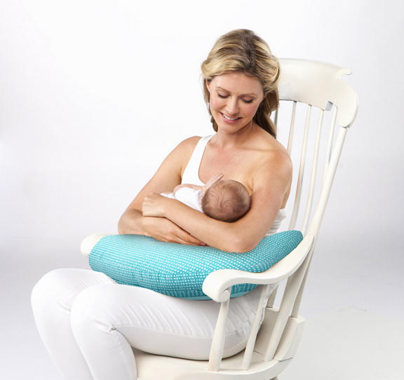 mombo™ Nursing Pillow - Teal Vine