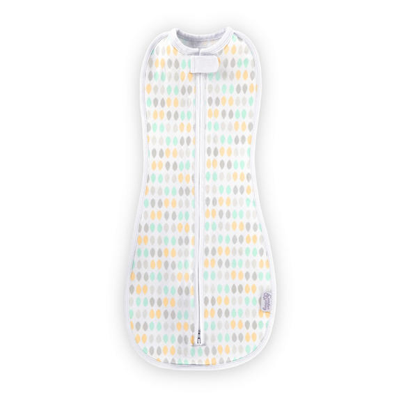 Woombie™ Perfect Peanut Swaddle™ - Restful Raindrops™ - 3-6 Months