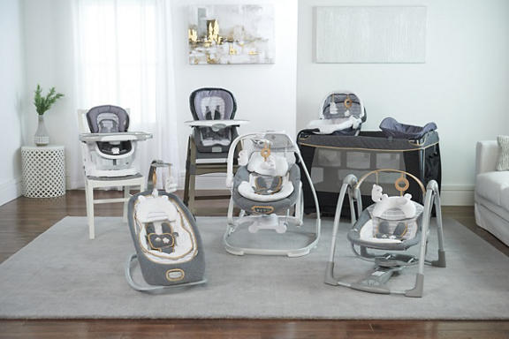 Boutique Collection™ Swing 'n Go Portable Swing™ - Bella Teddy™