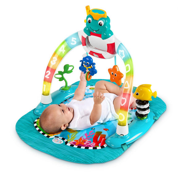 2-in-1 Lights & Sea Activity Gym & Saucer™