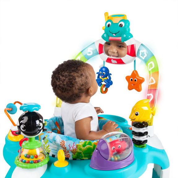 2-in-1 Lights & Sea Activity Gym & Saucer™