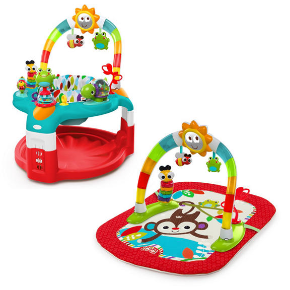 2-in-1 Silly Sunburst Activity Gym & Saucer™