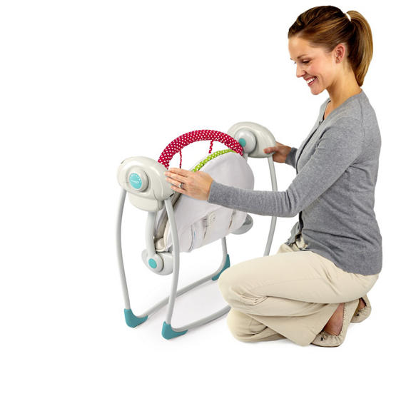 Polka Dot Parade™ Portable Swing