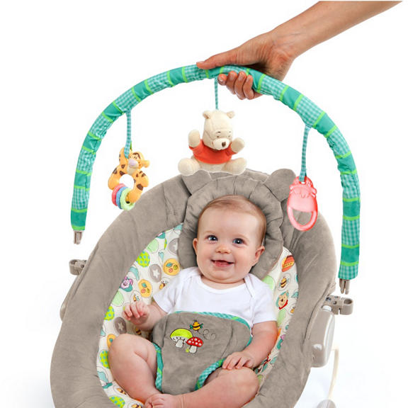 WINNIE THE POOH Dots & Hunny Pots Bouncer