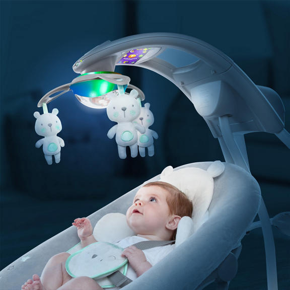 InLighten Cradling Swing & Rocker™ � Twinkle Twinkle Teddy Bear™