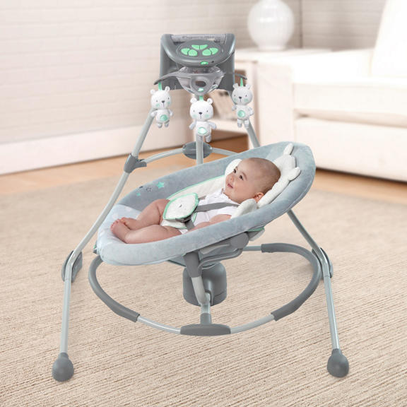 InLighten Cradling Swing & Rocker™ � Twinkle Twinkle Teddy Bear™
