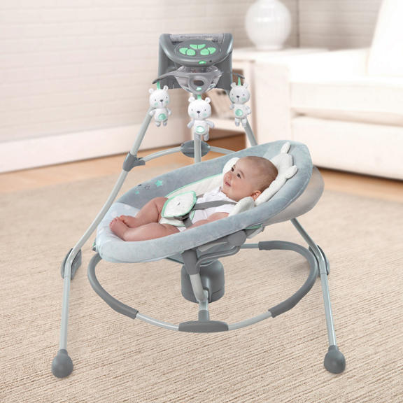 InLighten Cradling Swing & Rocker™ � Twinkle Twinkle Teddy Bear™