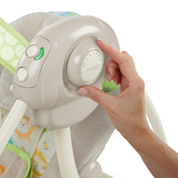 Soothe 'n Delight Portable Swing - Sunny Snuggles™