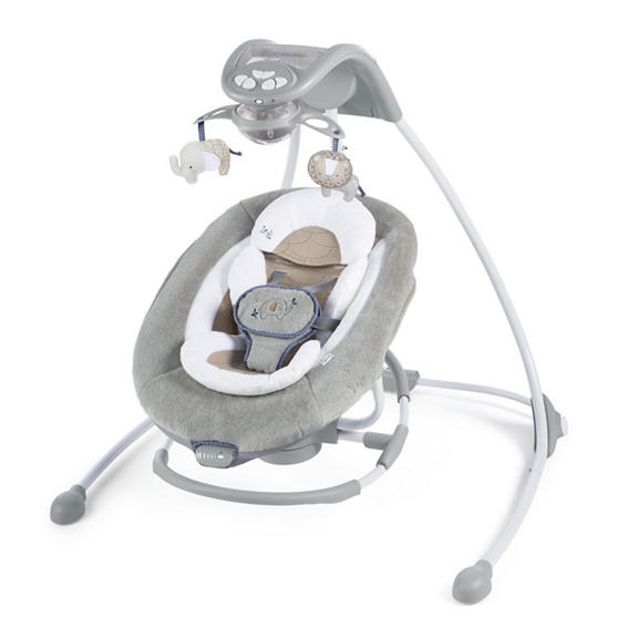 DreamComfort™ InLighten Cradling Swing & Rocker™ - Townsend™