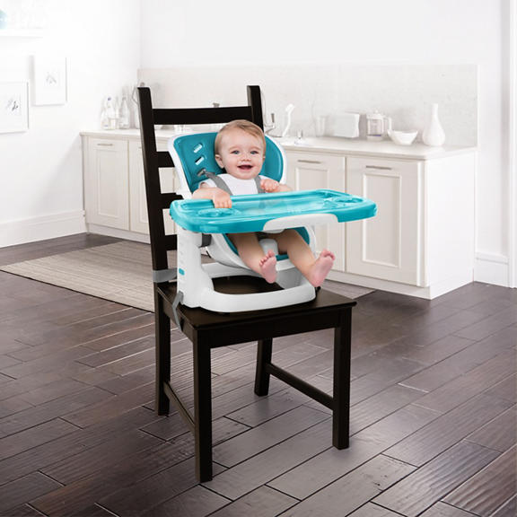 SmartClean ChairMate High Chair™ - Peacock Blue