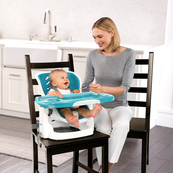 SmartClean ChairMate High Chair™ - Peacock Blue