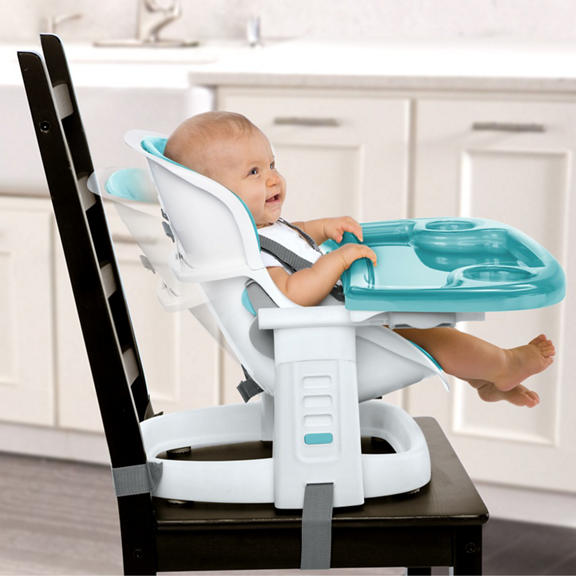 SmartClean ChairMate High Chair™ - Peacock Blue