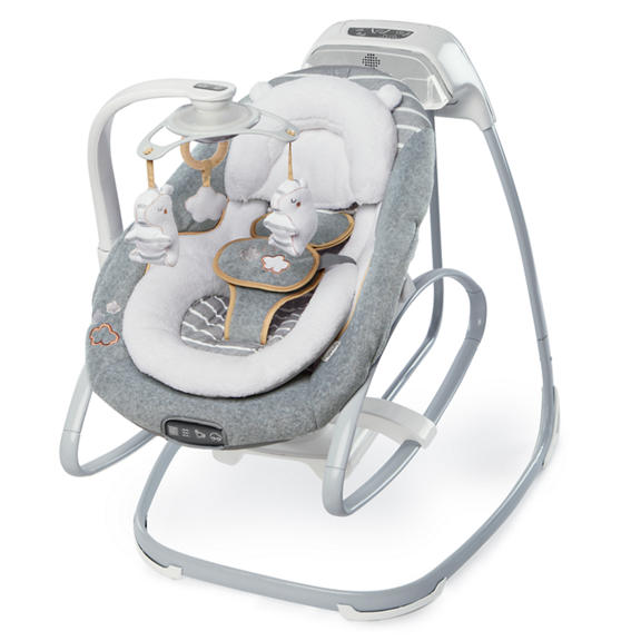 Boutique Collection™ SmartSize Gliding Swing & Rocker™ - Bella Teddy™