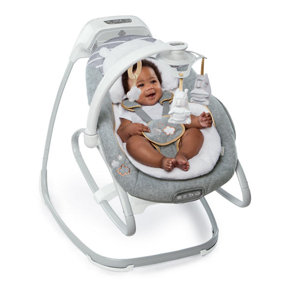 Boutique Collection™ SmartSize Gliding Swing & Rocker™ - Bella Teddy™