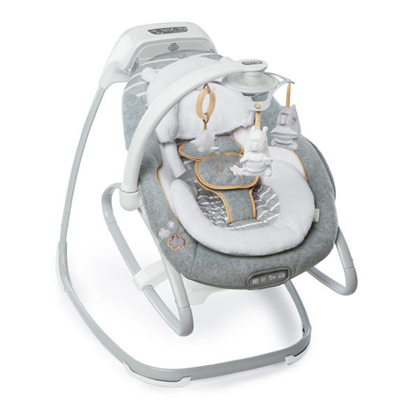 Boutique Collection™ SmartSize Gliding Swing & Rocker™ - Bella Teddy™