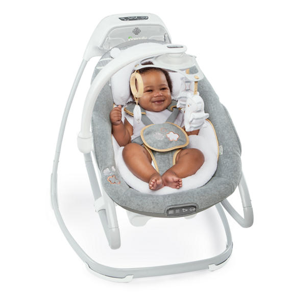 Boutique Collection™ SmartSize Gliding Swing & Rocker™ - Bella Teddy™