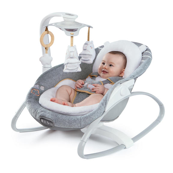 Boutique Collection™ SmartSize Gliding Swing & Rocker™ - Bella Teddy™