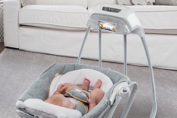 Boutique Collection™ SmartSize Gliding Swing & Rocker™ - Bella Teddy™