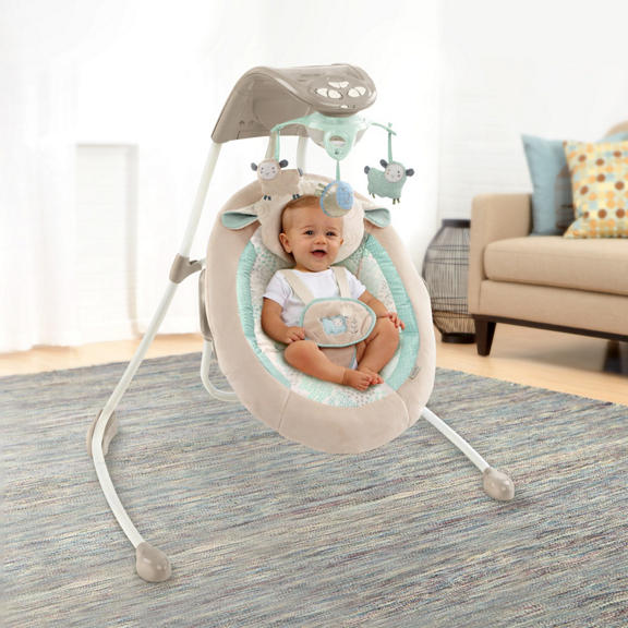 InLighten Cradling Swing™ - Lullaby Lamb™