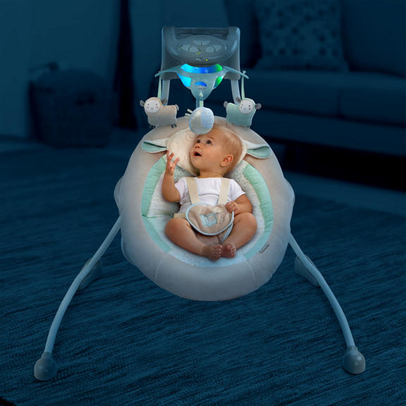 InLighten Cradling Swing™ - Lullaby Lamb™