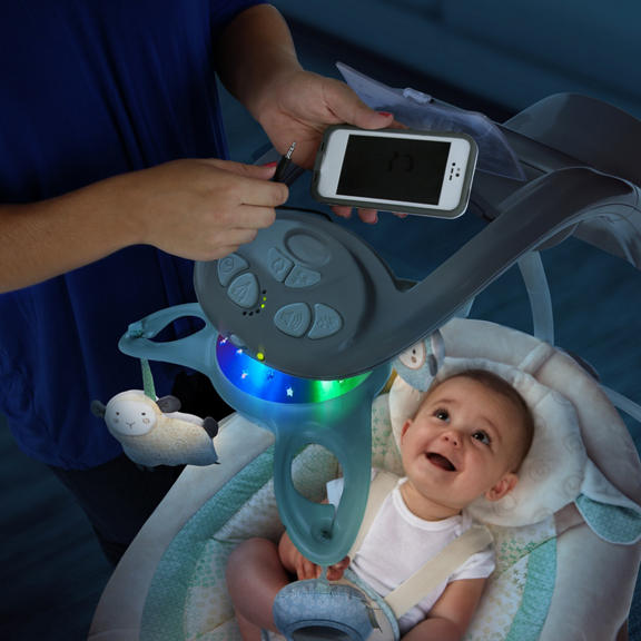 InLighten Cradling Swing™ - Lullaby Lamb™